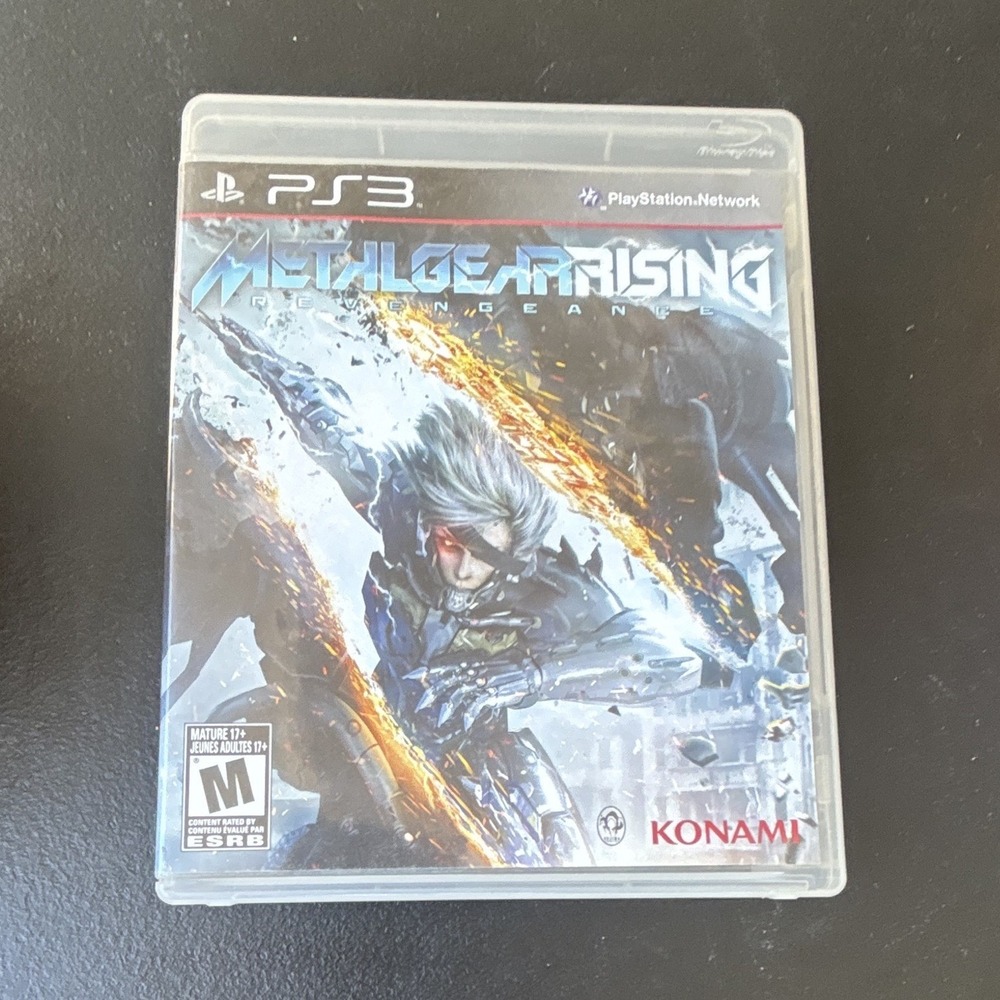 Konami Metal Gear Rising: Revengeance Sony PlayStation 3 PS3 M NTSC-U/C